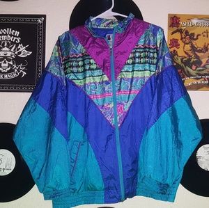 Vintage retro 90s windbreaker